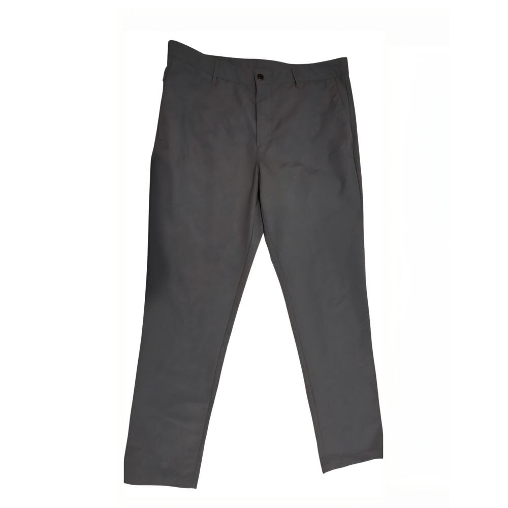 Banana Republic Performance Pants Men's size 36x32, gray Slim Fit Casual
